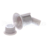 11-01895 Compatible Master-Bilt Drain Flange With Adapt Er, Whi