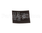 11062.0000 Bunn Decal, Fresh Ground Coffee