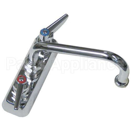 1110 Compatible TS Brass Faucet 4" Ctr Deck 6" Noz