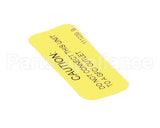 111239 Cleveland Label;Gfci Warning