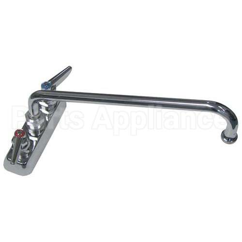 1113M Compatible TS Brass Faucet 4" Ctr Deck 12" Noz