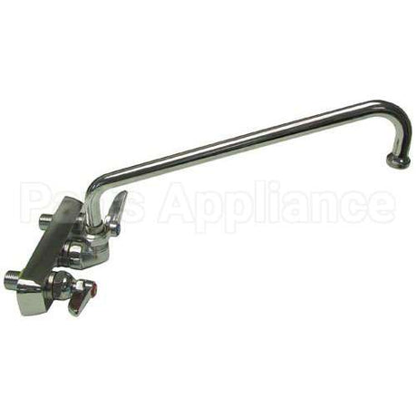 1118 Compatible TS Brass Faucet, 4"Wall, 12"Spt, Leadfree