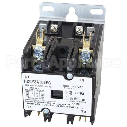 112124 Compatible Hobart Contactor 2P 30/40A 120V