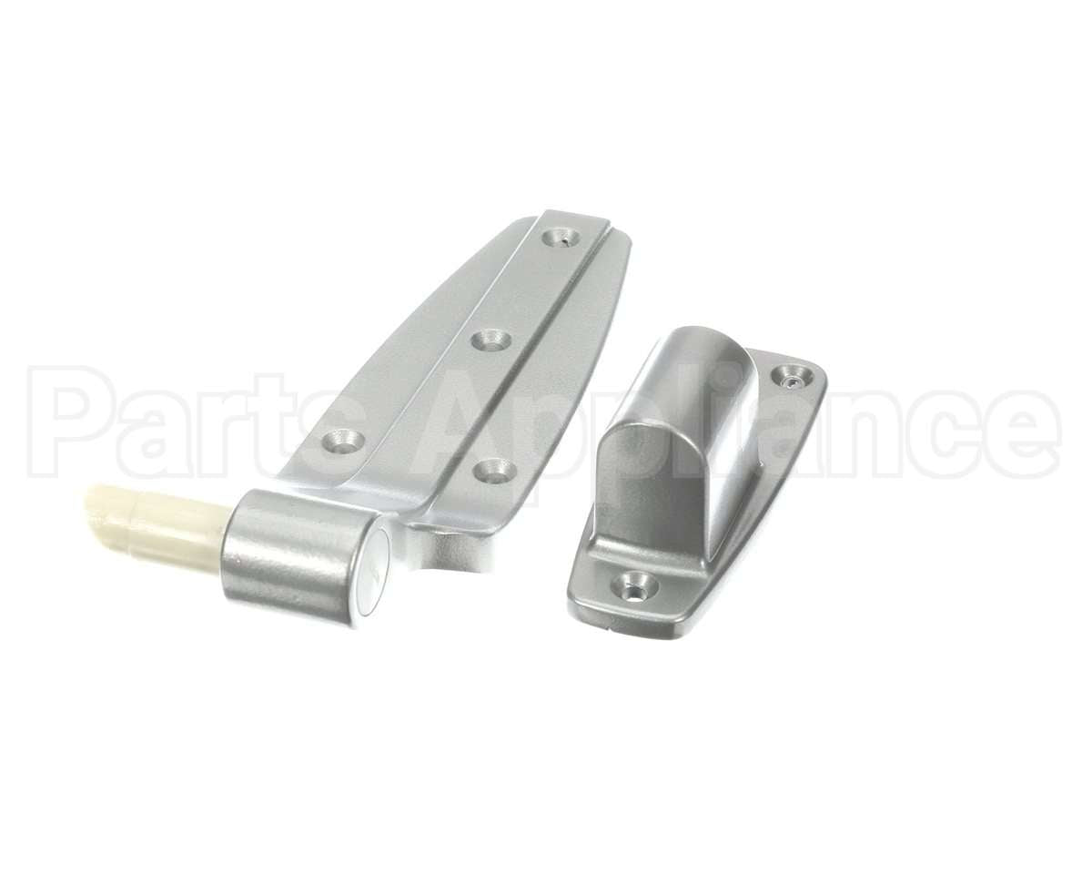 11245000004 Kason Hinge, Silver, Flush, R.h