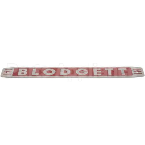 11255 Compatible Blodgett Name Plate