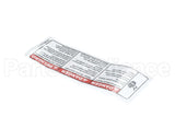112712 American Dryer Laundry Maytag Electric Danger Label