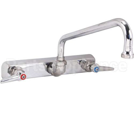 1127M Compatible TS Brass Faucet, 8"Wall, 10"Spt, Leadfree