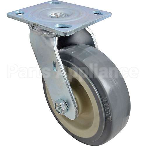 1131-2052-3000 Compatible Standard Keil Caster, Plate(6", Gry)
