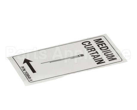 113941-1 Champion - Moyer Diebel Label Curtain Rl Med 500 Per Rl