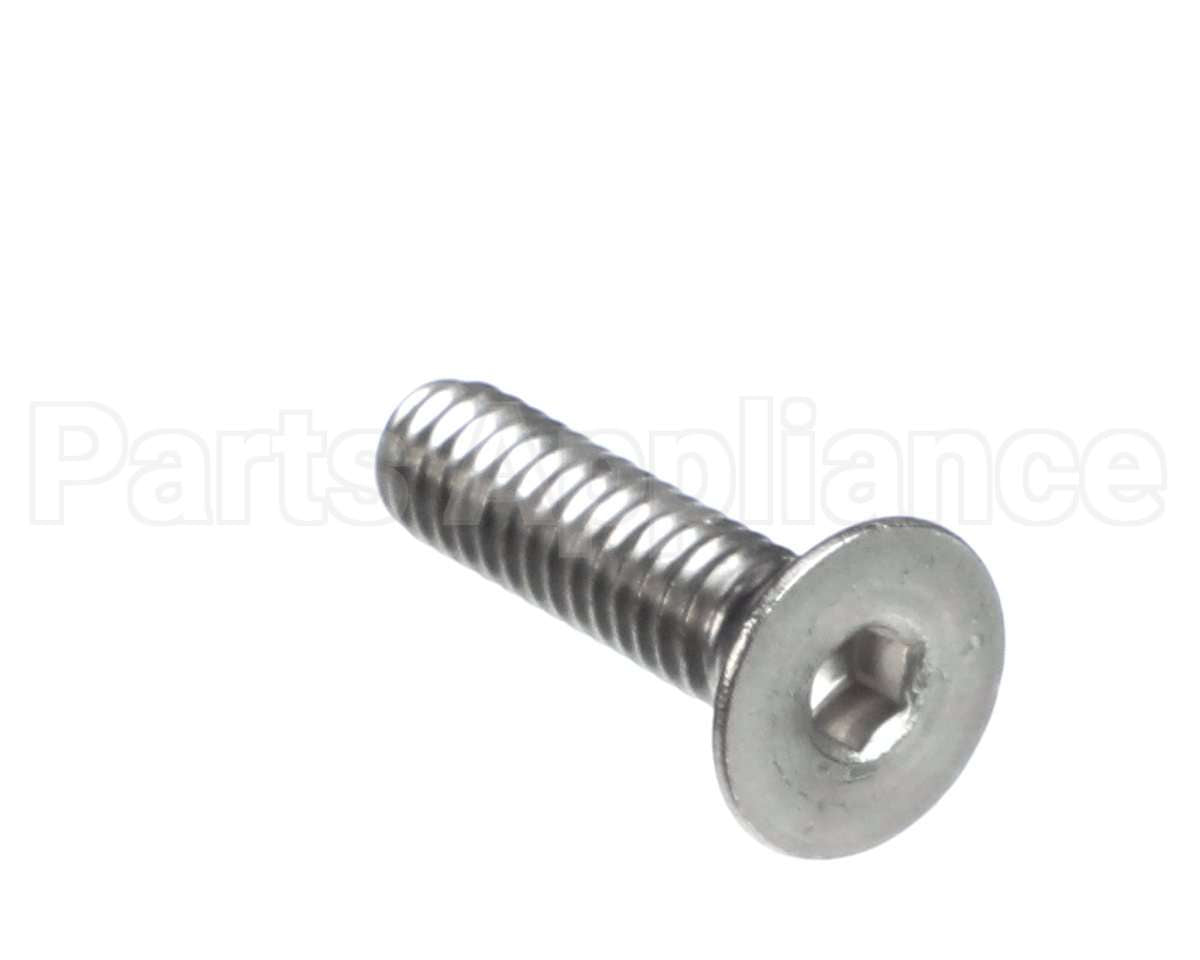 115158 Duke Screw,1/4-20X1Fl Skt Ss