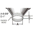 11599H Compatible Insinkerator Mounting Adapter