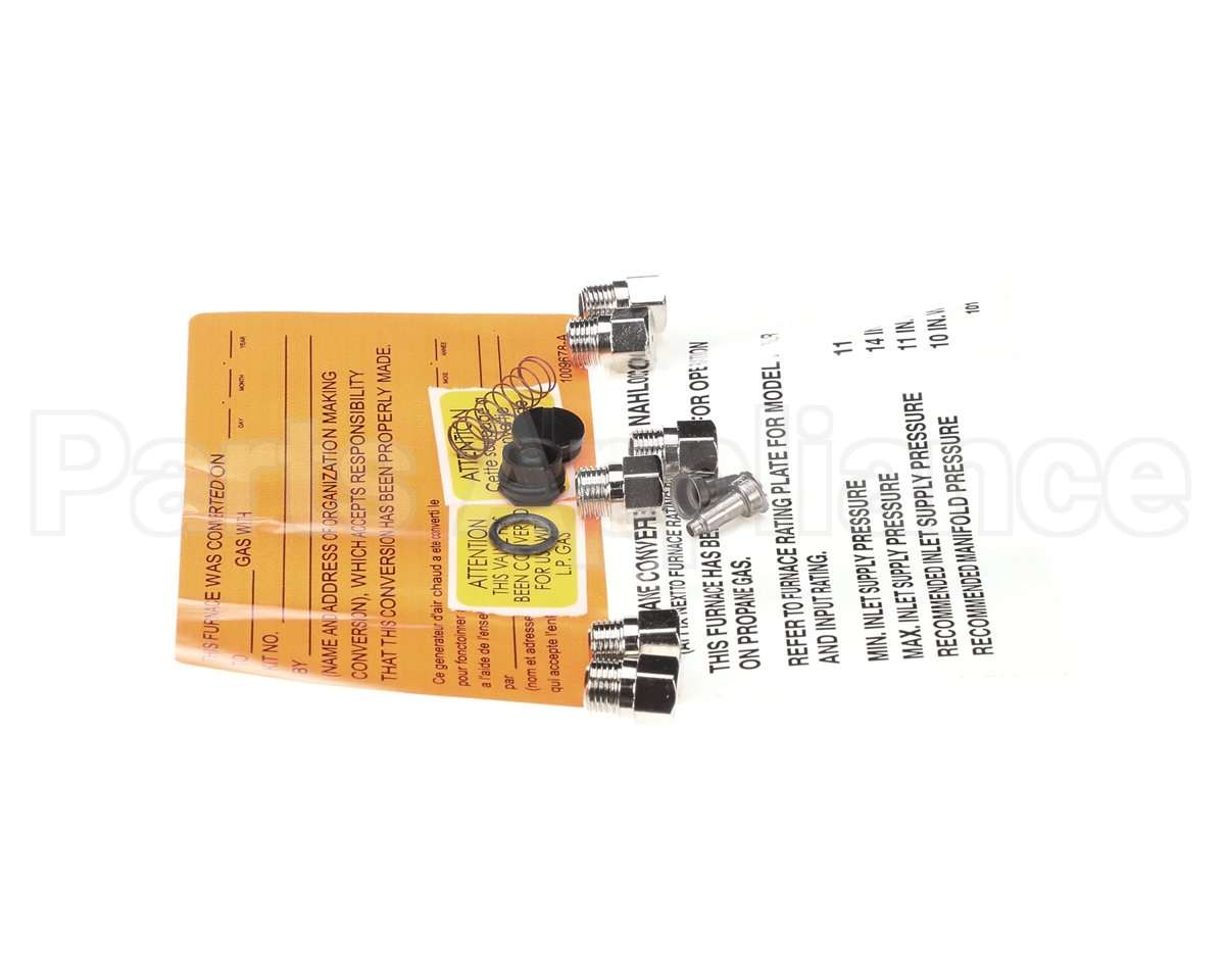 1160991 International Comfort Products Nat -> Lp Gas Conversion Kit
