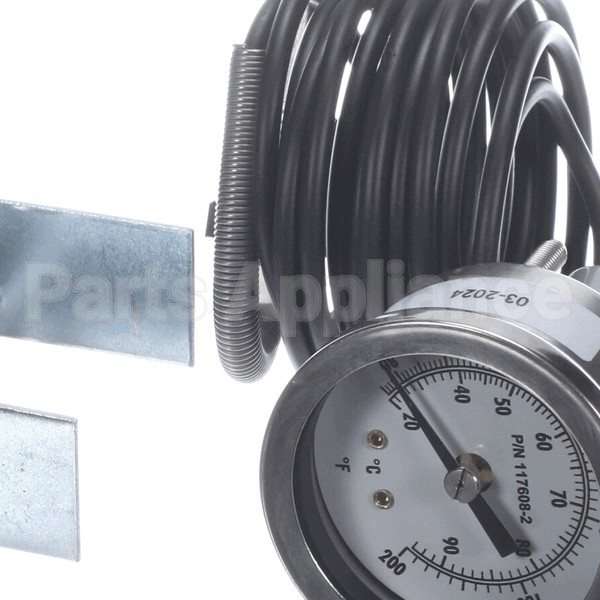 117608-2 Compatible Champion Thermometer, 8 Ft, Vapor Actuated