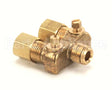 1177182 Southbend Range Fitting, Dble Pilot, 1/4 Tube