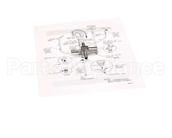 1177816 Stoelting Kit; 4-Way Tee Replacement