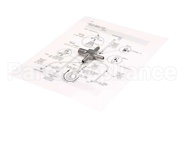 1177816 Stoelting Kit; 4-Way Tee Replacement