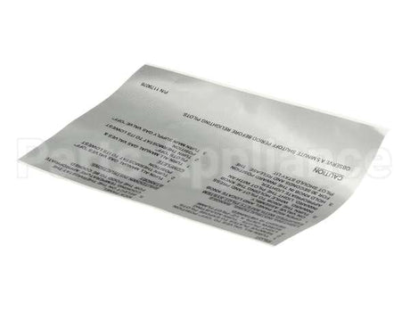 1179076 Southbend Range Lighting Instructions -English