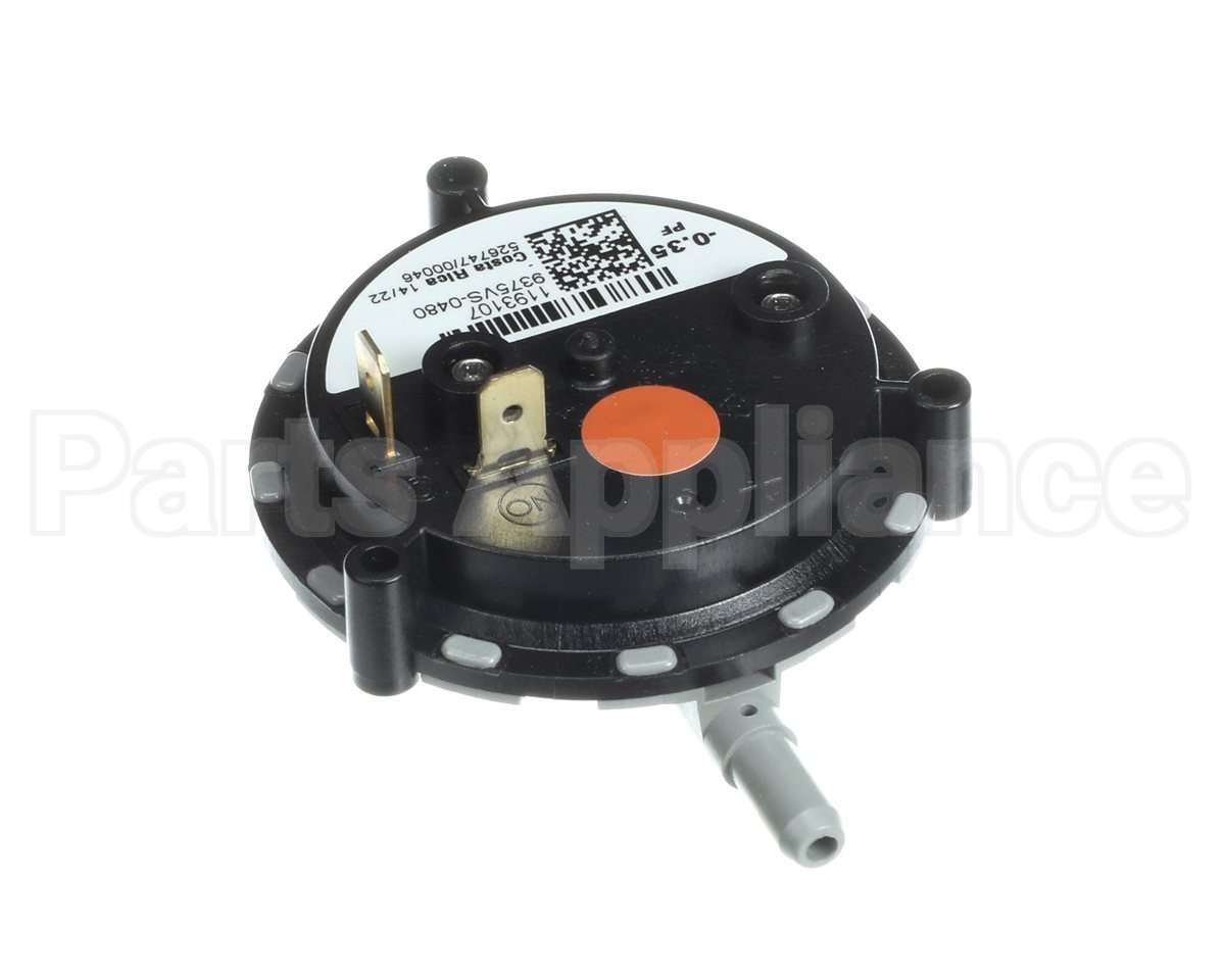 1193107 International Comfort Products .35"Wc Spst Pressure Switch