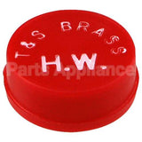 1194-45 Compatible TS Brass Button, Index, Red, Wristblade