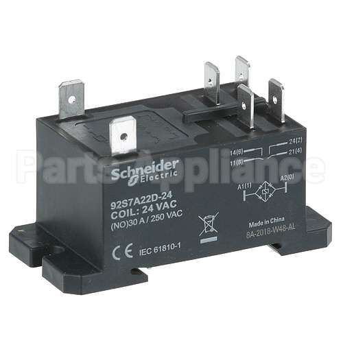 119814 Compatible Groen Relay - 24Vac