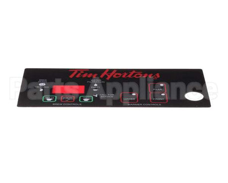 119898 Newco Label Face Plate