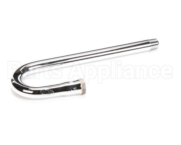119X T&S Brass Rigid Gooseneck, 2-3/4 Spread, 8-3/4 Hei