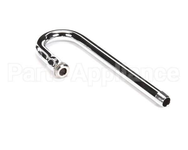 119X T&S Brass Rigid Gooseneck, 2-3/4 Spread, 8-3/4 Hei