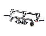 12-806L Krowne Silver Series 8" Center Wall Faucet 14