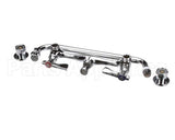 12-812L Krowne Silver Series 8 Center Wall Mount Faucet