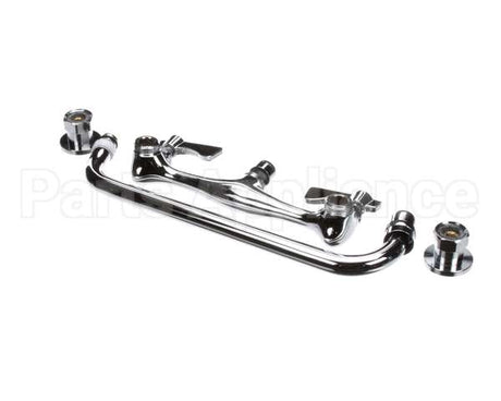 12-812L Krowne Silver Series 8 Center Wall Mount Faucet