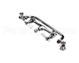 12-812L Krowne Silver Series 8 Center Wall Mount Faucet