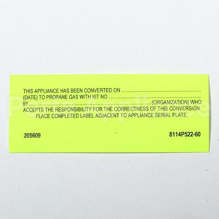 12002469 Whirlpool Kit Natural To Lp