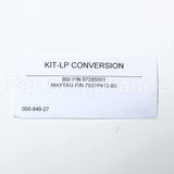 12002469 Whirlpool Kit Natural To Lp