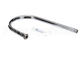 120X T&S Brass Rigid Gooseneck, 5-1/2 Spread, 10-1/4 He