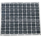 12155702 Compatible Amana Label - Menu