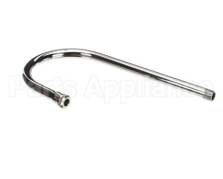 122X T&S Brass Rigid Gooseneck, 5-1/2 Spread, 11-1/2 He