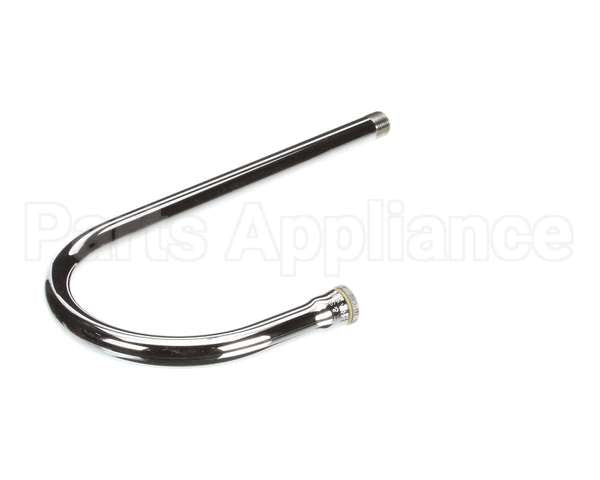122X T&S Brass Rigid Gooseneck, 5-1/2 Spread, 11-1/2 He