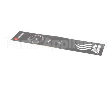 123126 Groen Overlay, Front Panel Hy-3E