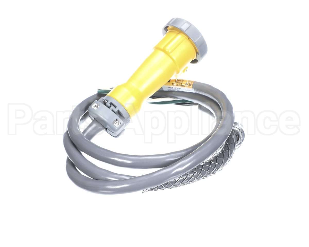 12360-0010 Hubbell Lighting 20A Yellow 3 Wire P&S Dropcord