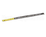 12364.0000 Bunn Decal,Caution Warmers Are Hot
