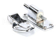 1249-000004 Kason Hinge Chrome Flush