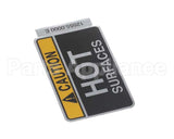 12555.0000 Bunn Decal, Caution Hot Surfaces
