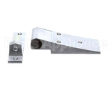 1256-000004 Kason Hinge Brushed Chrome Textured
