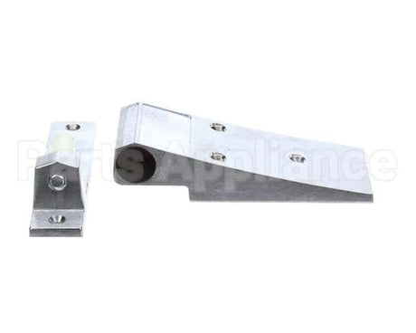 1256-000004 Kason Hinge Brushed Chrome Textured