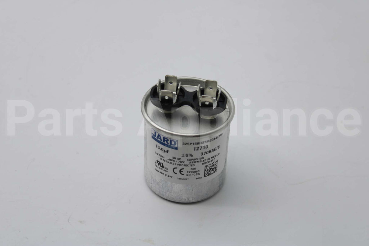 12710 MARS 15Mfd 370V Round Run Capacitor