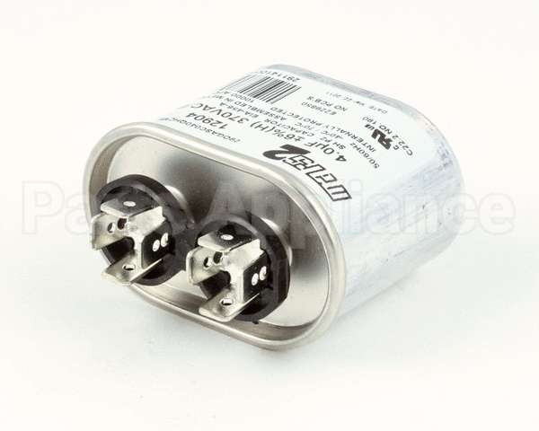 12904 Mars Motors Run Capacitor 4Mfd 370V Oval