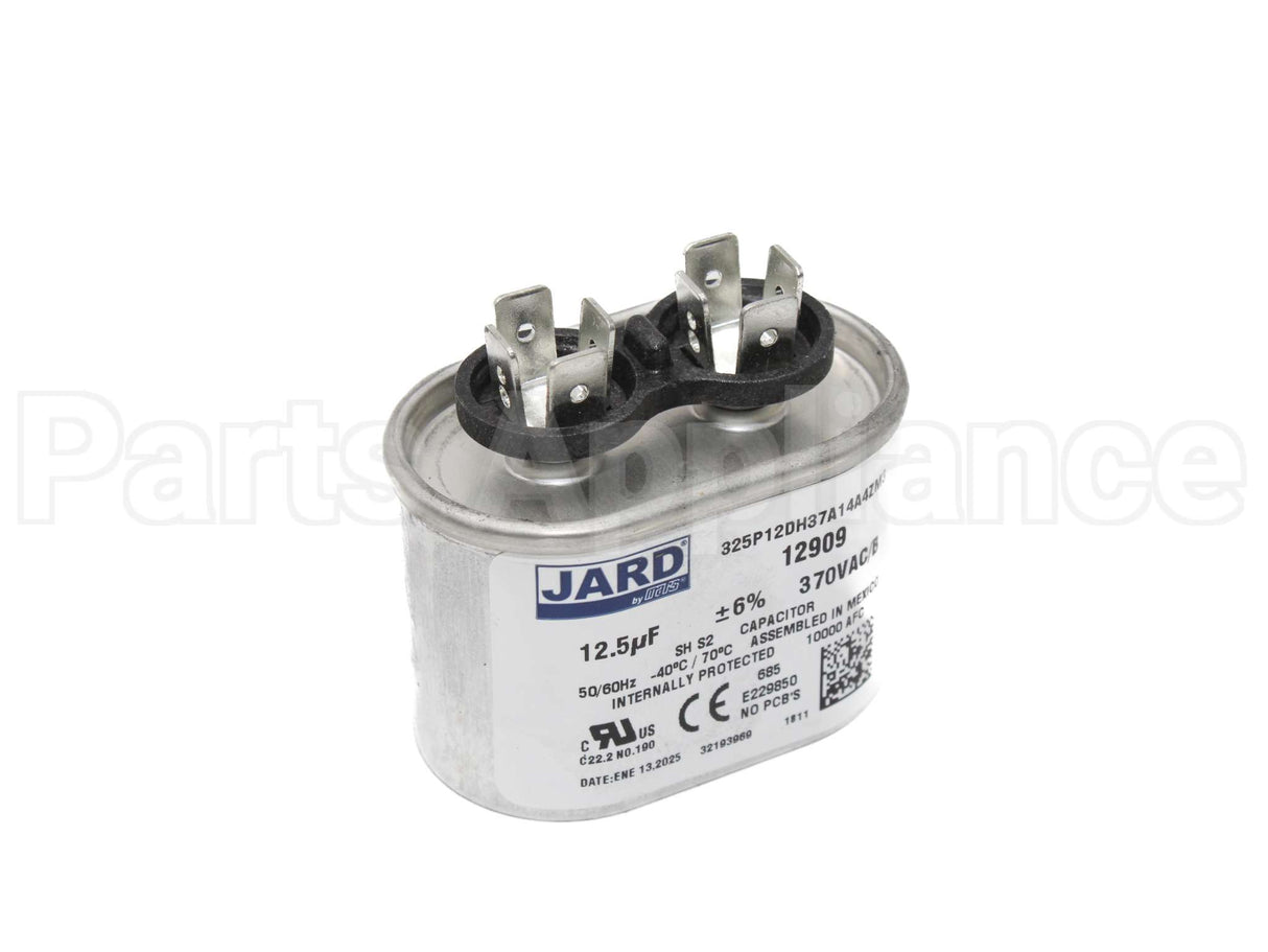 12909 MARS 12.5Mfd 370V Oval Run Cap.