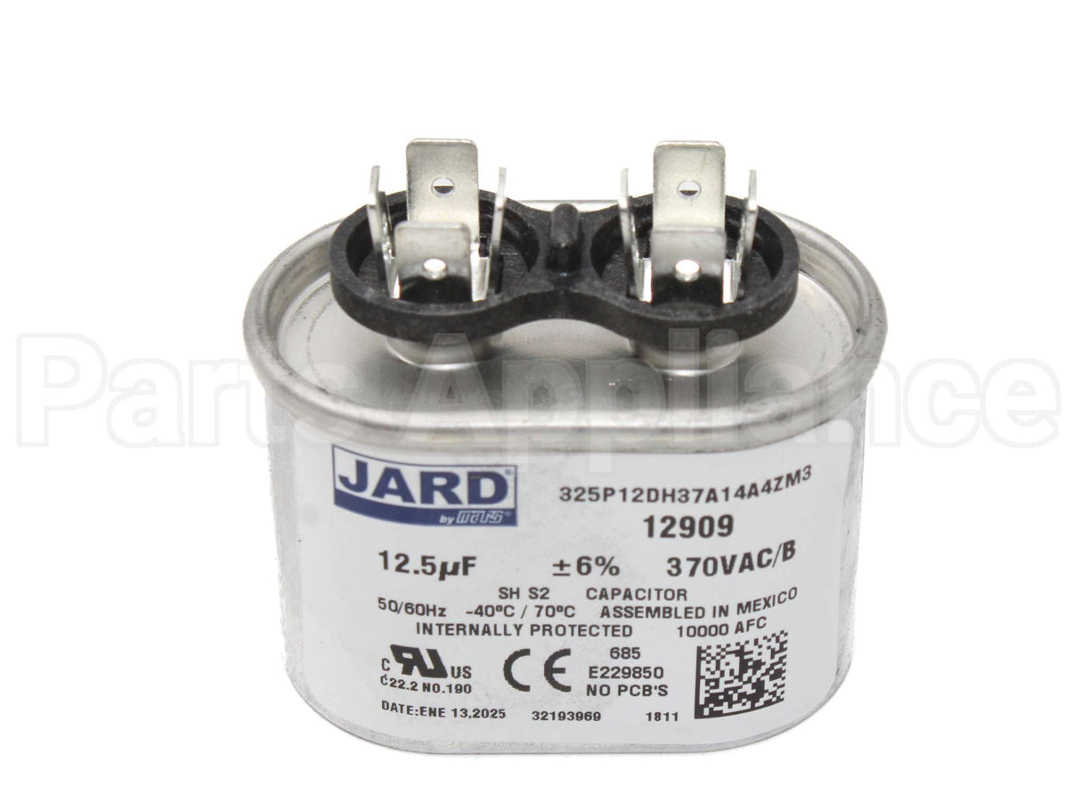 12909 MARS 12.5Mfd 370V Oval Run Cap.