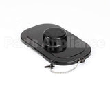 12981.0001 Bunn Lid/Chain Kit, Pour-In Black