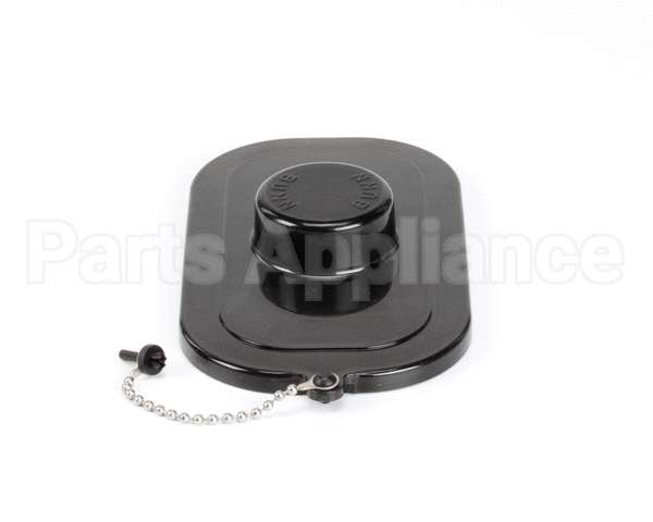 12981.0001 Bunn Lid/Chain Kit, Pour-In Black